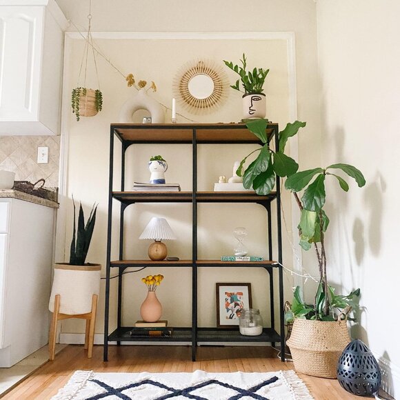 Nordic Boho Geometric Tufted Rug – Ivory & Black - 24” x 36” - Picture 8 of 8